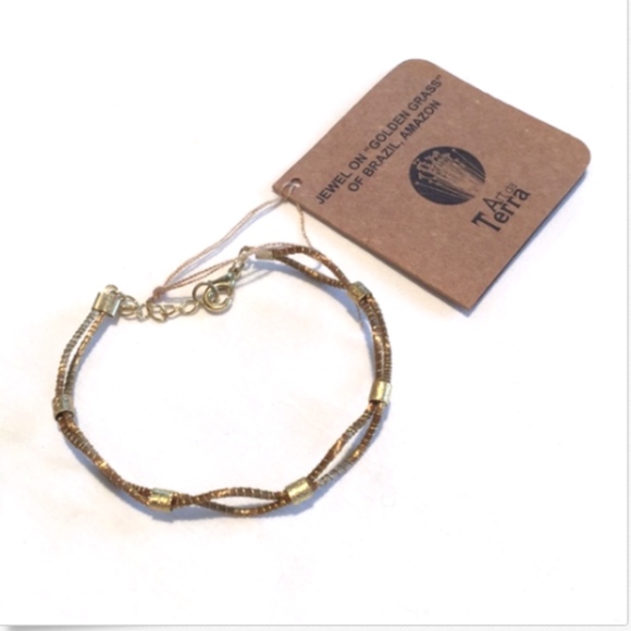 Art da Terra "Golden Grass" Brazilian Bracelet - Picture 3 of 4